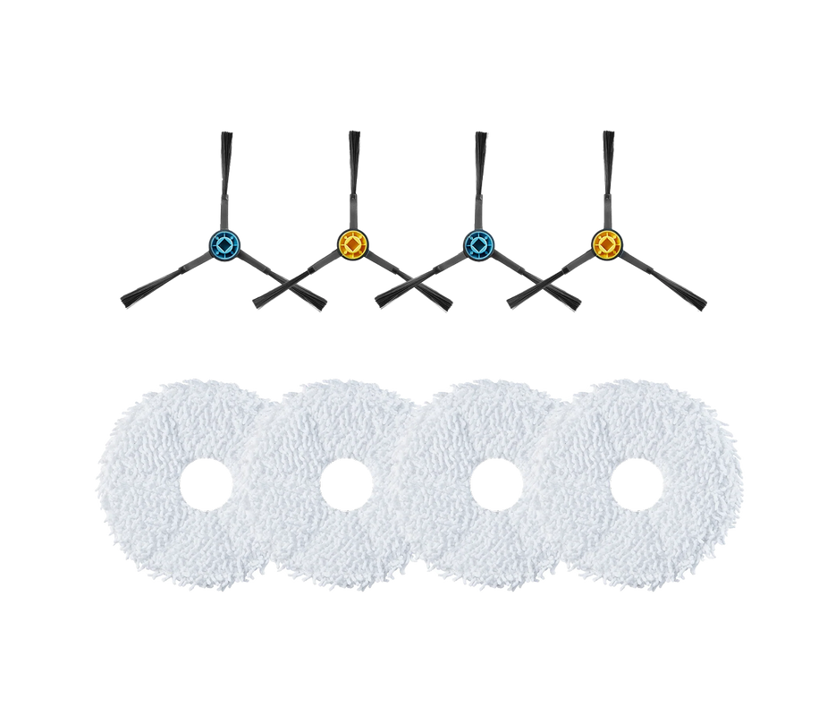 <tc>EUREKA</tc> J12 Brosse latérale*4 Essuie-glace*4 Kit d'accessoires