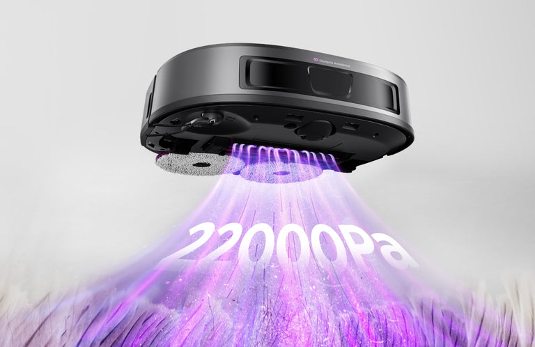 Puissance d'aspiration de 22 000 Pa