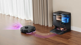 <p>Système de </p><p>nettoyage autonome à double fonction</p>