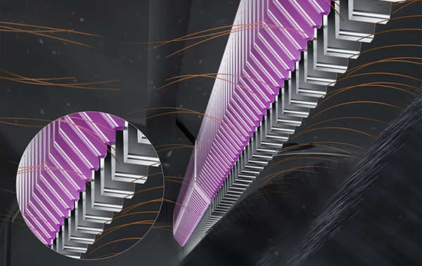 FlexiRazor™ anti-emmêlement des cheveux