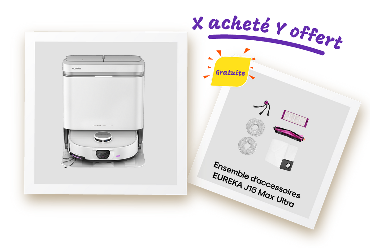 Aspirateur robot Eureka J15 Max Ultra