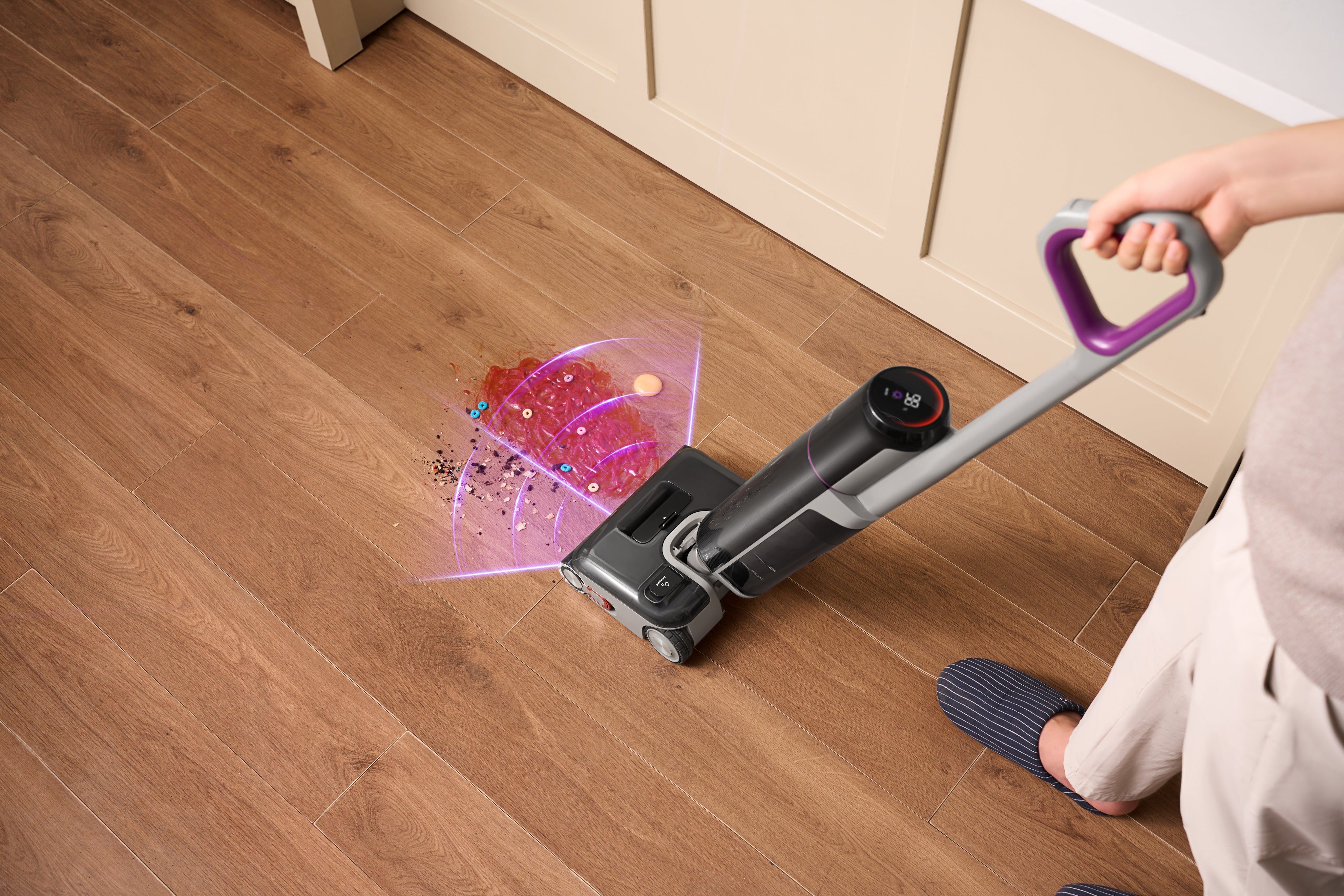 Détection intelligente de la saleté